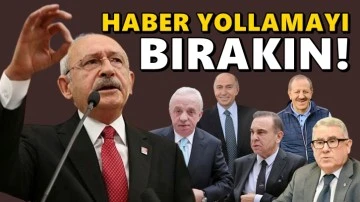 Kılı&ccedil;daroğlu'ndan '5'li &ccedil;ete'ye: Haber yollamayı bırakın