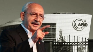 Kılı&ccedil;daroğlu'ndan AFAD'daki yangına flaş yorum