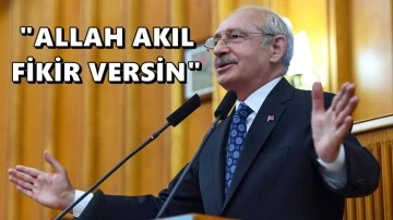 Kılı&ccedil;daroğlu'ndan Bah&ccedil;eli'ye: Allah akıl, fikir versin  