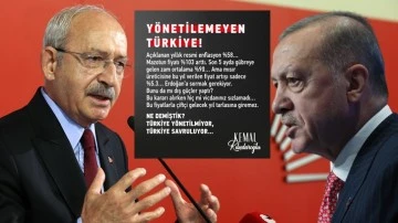 Kılıçdaroğlu'ndan Erdoğan'a: Bunu da mı dış güçler yaptı?