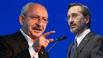 Kılı&ccedil;daroğlu'ndan Fahrettin Altun ve ekibine uyarı