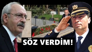 Kılı&ccedil;daroğlu'ndan Gaffar Okan'ın mezarına ziyaret