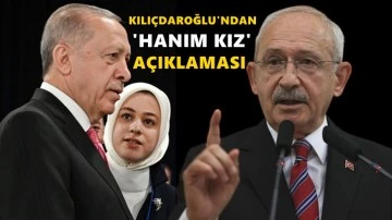 Kılı&ccedil;daroğlu'ndan 'hanım kız' a&ccedil;ıklaması...