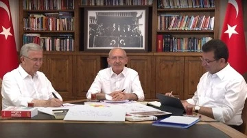 Kılı&ccedil;daroğlu'ndan, İmamoğlu ve Yavaş ile yeni video...