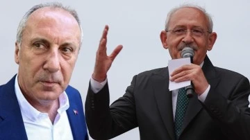 Kılı&ccedil;daroğlu'ndan, Muharrem İnce'ye &ccedil;ağrı!