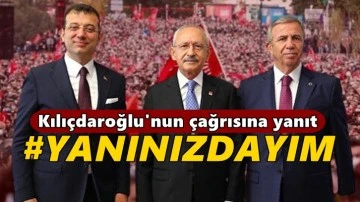 Kılı&ccedil;daroğlu'nun &ccedil;ağrısına İmamoğlu ve Yavaş'tan destek