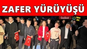 Kılı&ccedil;daroğlu'nun Kocatepe y&uuml;r&uuml;y&uuml;ş&uuml; başladı...
