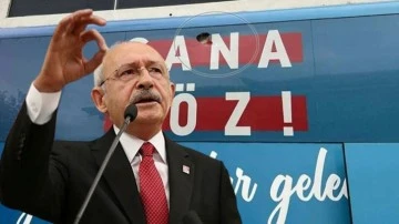 Kılıçdaroğlu'nun seçim otobüsüne taşlı saldırı