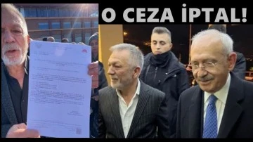 Kılı&ccedil;daroğlu'nun yemek yediği restorana verilen ceza iptal edildi