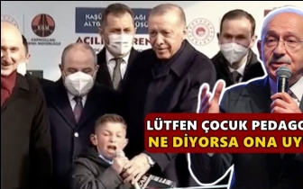 Kılıçdaroğlu: Pedagoji ne diyorsa, ona uyun!