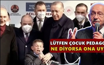 Kılı&ccedil;daroğlu: Pedagoji ne diyorsa, ona uyun!