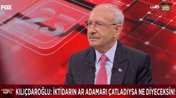 Kılıçdaroğlu: Sahtekar adamdan cumhurbaşkanı olur mu?