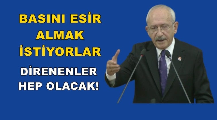 Kılı&ccedil;daroğlu: Saray'da oturanların işsizlik sorunu yok