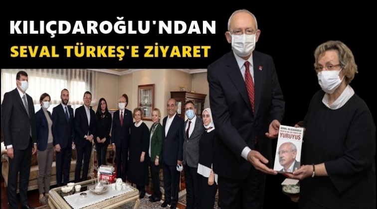 Kılıçdaroğlu, Seval Türkeş'i ziyaret etti