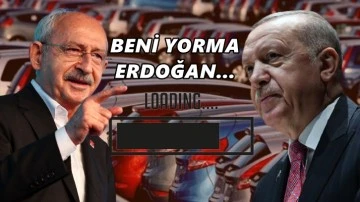 Kılıçdaroğlu: Sıradaki gündemim ÖTV. Beni yorma Erdoğan...
