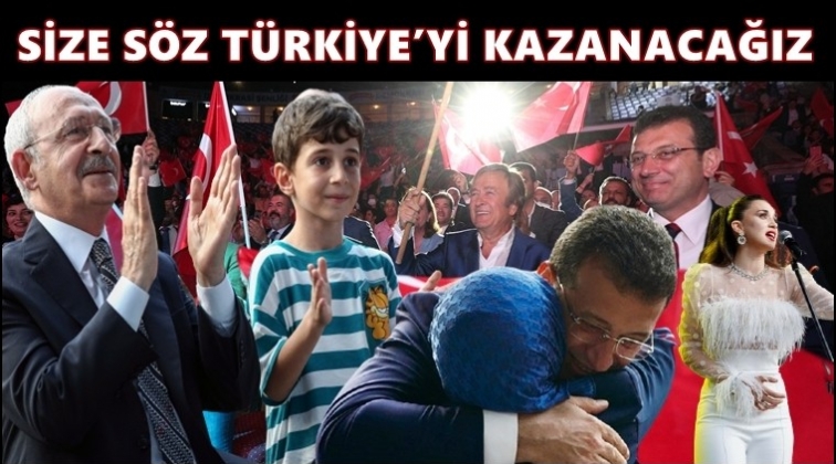 Kılıçdaroğlu: Söz veriyorum Türkiye’yi kazanacağız!