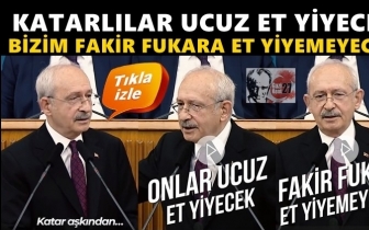 Kılıçdaroğlu: Şu Katar aşkından vazgeçin!