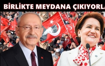 Kılı&ccedil;daroğlu ve Akşener meydana birlikte &ccedil;ıkıyor!