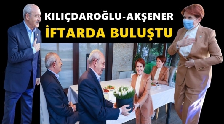Kılı&ccedil;daroğlu ve Akşener'in s&uuml;rpriz g&ouml;r&uuml;şmesi...