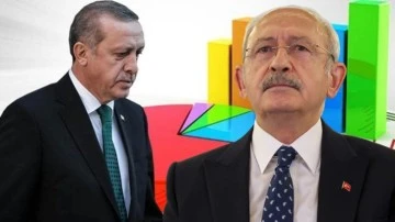 Kılı&ccedil;daroğlu ve Erdoğan arasındaki fark 11'e &ccedil;ıktı!
