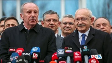 İnce'den "adaylığından &ccedil;ekilecek misiniz?" sorusuna yanıt...