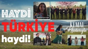 Kılıçdaroğlu yeni seçim şarkısını paylaştı: Haydi...