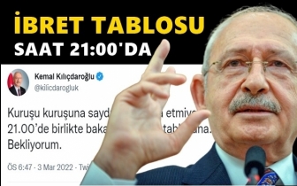Kılıçdaroğlu yine saat verdi...