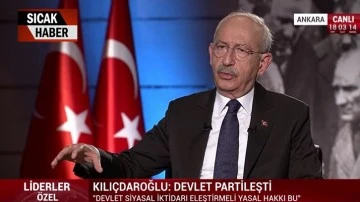 Kılı&ccedil;daroğlu: Y&uuml;ksek Se&ccedil;im Kurulu'na g&uuml;venmiyoruz!