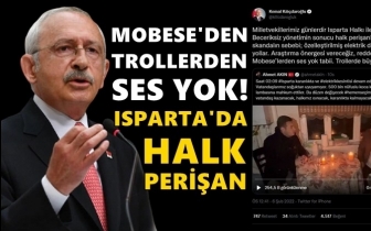 Kılı&ccedil;daroğlu'dan Isparta tepkisi...