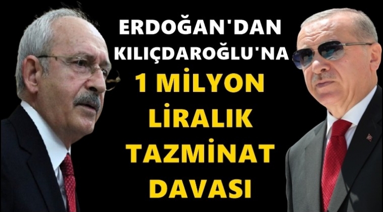 Kılı&ccedil;daroğlu&rsquo;na 1 milyon liralık dava!..