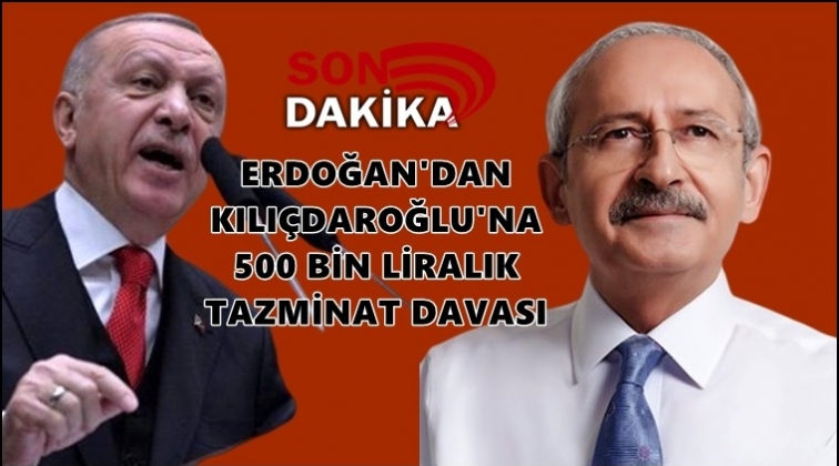 Kılı&ccedil;daroğlu&rsquo;na 500 bin liralık tazminat davası