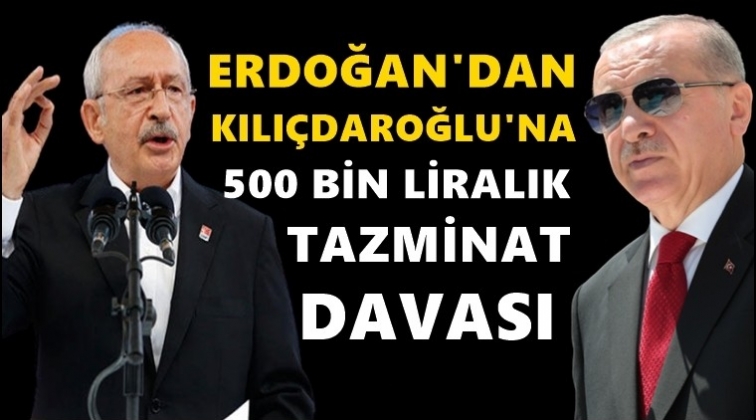 Kılı&ccedil;daroğlu&rsquo;na&nbsp;500 bin liralık&nbsp;tazminat davası