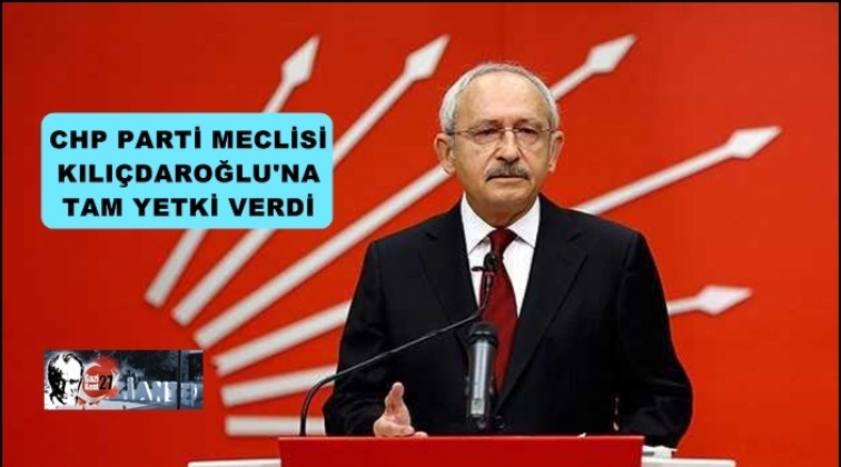 Kılı&ccedil;daroğlu'na ittifak i&ccedil;in yetki