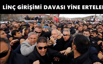 Kılı&ccedil;daroğlu&rsquo;na lin&ccedil; girişimi davası ertelendi...