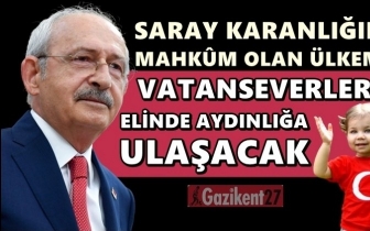 Kılı&ccedil;daroğlu'ndan 23 Nisan mesajı...