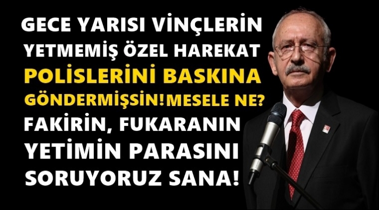Kılı&ccedil;daroğlu'ndan afiş tepkisi!..