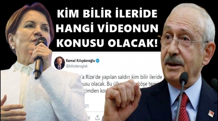 Kılı&ccedil;daroğlu'ndan Akşener'e yapılan saldırıya tepki!