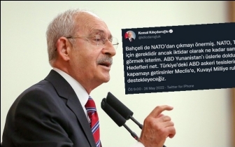Kılı&ccedil;daroğlu'ndan Bah&ccedil;eli'ye 'NATO' yanıtı
