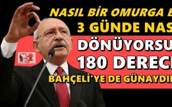 Kılı&ccedil;daroğlu'ndan Erdoğan ve Bah&ccedil;eli'ye...