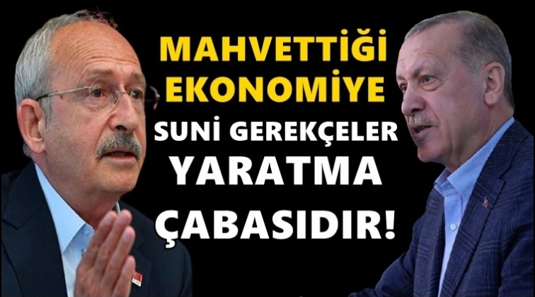 Kılı&ccedil;daroğlu'ndan Erdoğan'a b&uuml;y&uuml;kel&ccedil;i yanıtı!