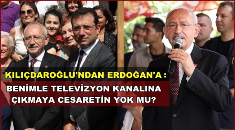 Kılı&ccedil;daroğlu&rsquo;ndan Erdoğan&rsquo;a &lsquo;İstanbul&rsquo; yanıtı