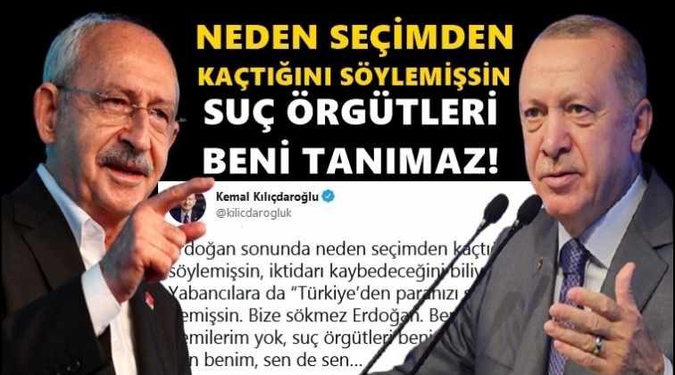 Kılı&ccedil;daroğlu'ndan Erdoğan'a jet yanıt!..