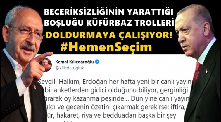 Kılı&ccedil;daroğlu'ndan Erdoğan'a se&ccedil;im g&ouml;ndermeli yanıt...