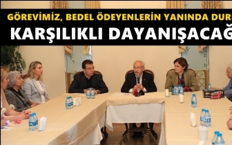 Kılı&ccedil;daroğlu'ndan Gezi tutukluları ailelerine ziyaret