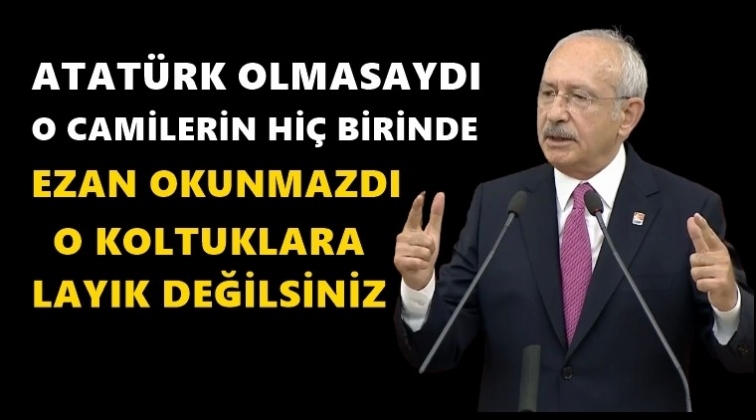 Kılı&ccedil;daroğlu&rsquo;ndan &lsquo;lanet&rsquo; tepkisi