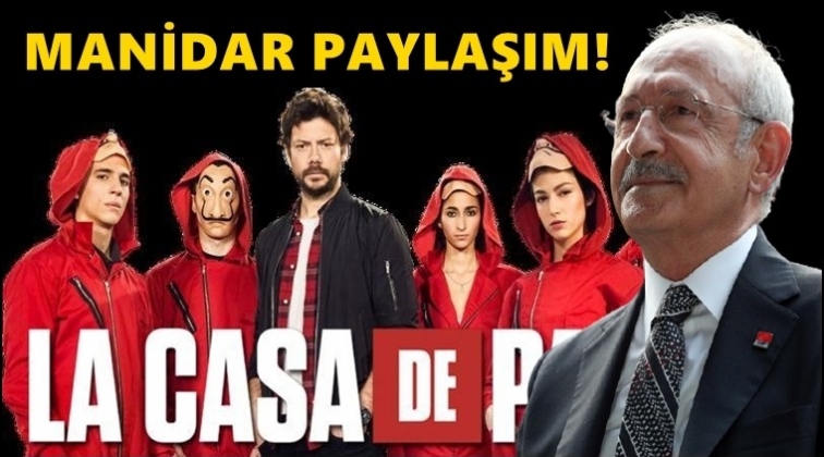 Kılı&ccedil;daroğlu'ndan Netflix'li paylaşım...