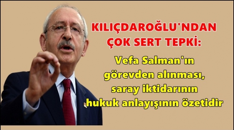 Kılı&ccedil;daroğlu'ndan sert tepki