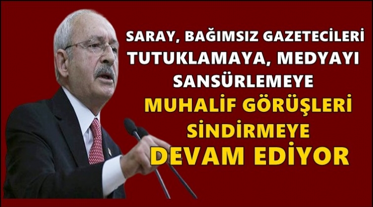 Kılı&ccedil;daroğlu&rsquo;ndan sert tepki!