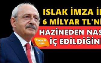 Kılı&ccedil;daroğlu'ndan 6 milyarlık yolsuzluk paylaşımı...