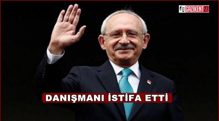 Kılı&ccedil;daroğlu&rsquo;nun danışmanı istifa etti